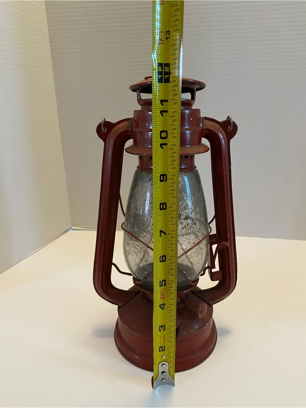 Vintage WangGuang Red American Camping Kerosene Lamp 12